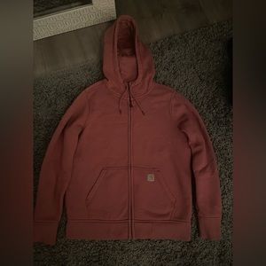 Carhartt Womens Relaxed Fit Midweight Full Zip Sweatshirt